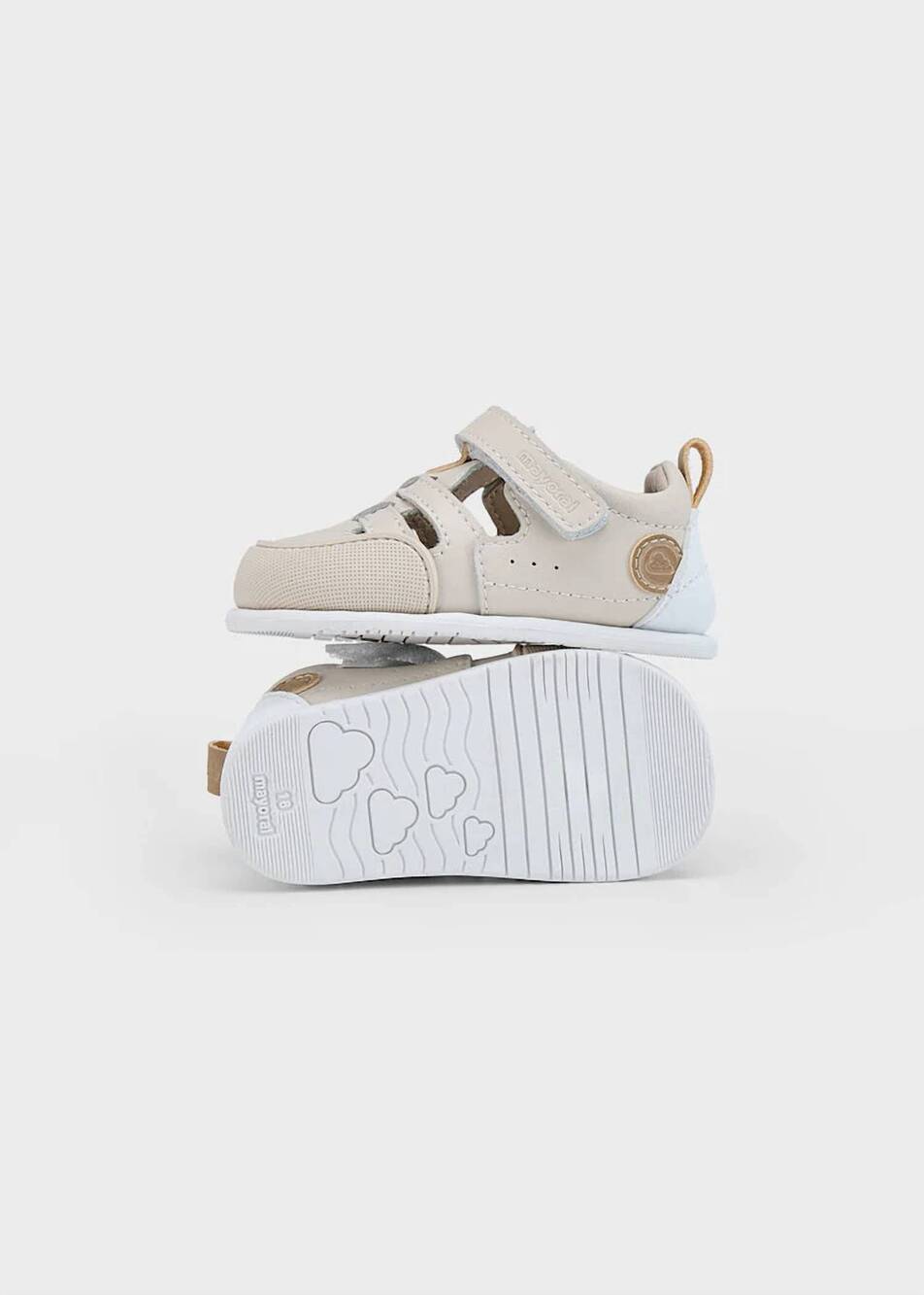 NEW MAYORAL boy's crab sandal in natural